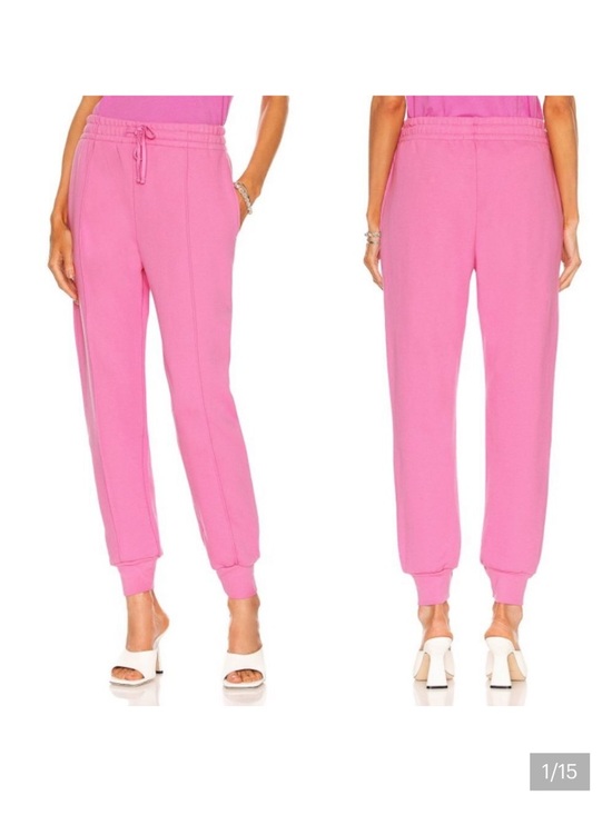 Jonathan Simkhai Pants - Jonathan Simkhai orchard Pink Drawstring Joggers